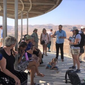 Bible School students on tour of Israel