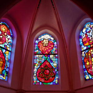 stained glass windows